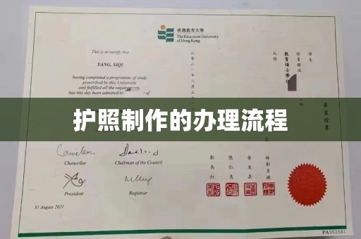 东河护照制作的办理流程