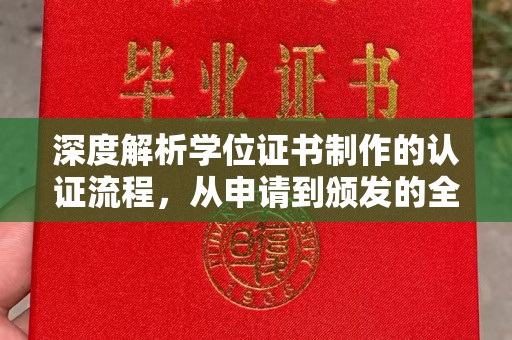 东河深度解析学位证书制作的认证流程，从申请到颁发的全攻略