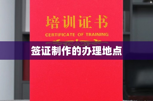 东河签证制作的办理地点