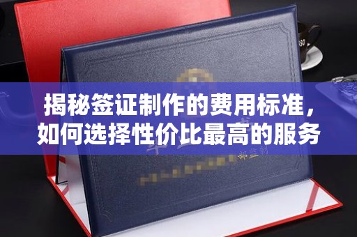 东河揭秘签证制作的费用标准，如何选择性价比最高的服务？