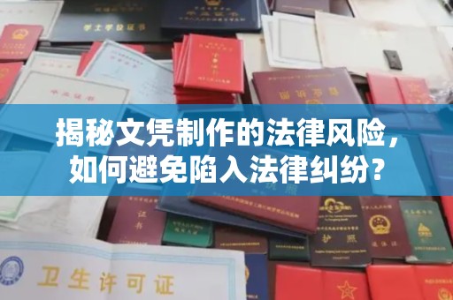 东河揭秘文凭制作的法律风险，如何避免陷入法律纠纷？