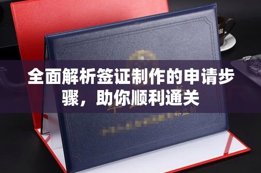 东河全面解析签证制作的申请步骤，助你顺利通关