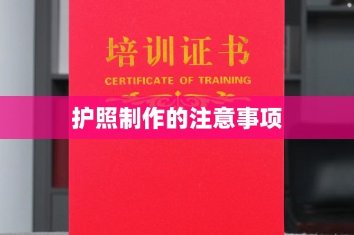 东河护照制作的注意事项